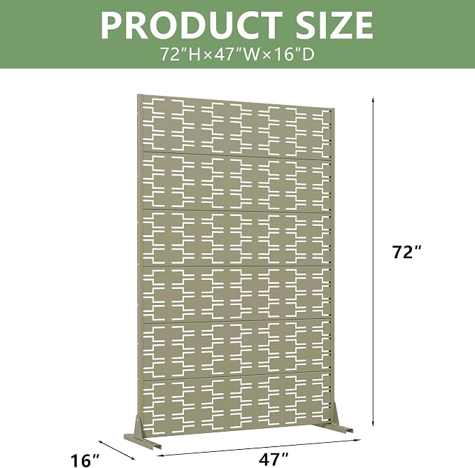 Casaphoria Metal Privacy Screen Outdoor - Image 4