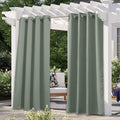 NICETOWN Patio Curtains for Outdoor Waterproof, Rustproof Grommet Thermal by NICETOWN