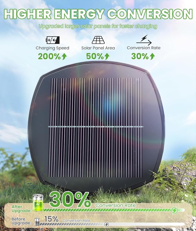 Bright Solar Pathway Lights Outdoor, 8 Pack Solar Garden Lights - Image 3