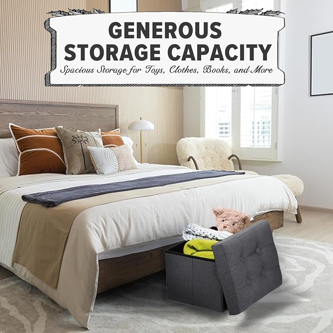 LINMAGCO Ottoman Storage Ottoman - Image 7