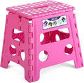 Delxo Folding Step Stool, 13 inch Non-Slip Foldable Stools by Delxo
