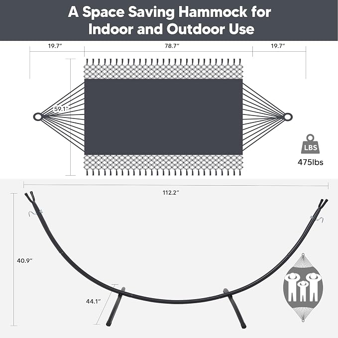 SUNCREAT Portable Outdoor Hammock - Image 7