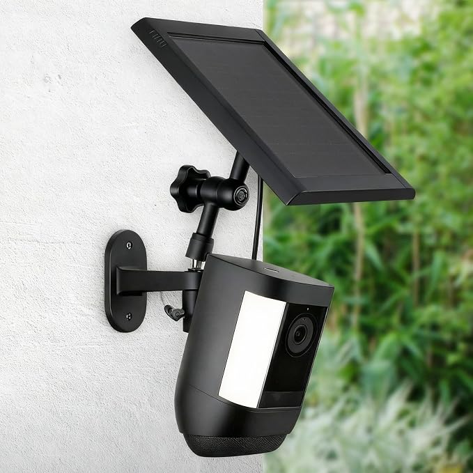2-in-1 Wall Mount for Solar Panel, Stick Up Cam Battery, Spotlight Cam and - Image 6