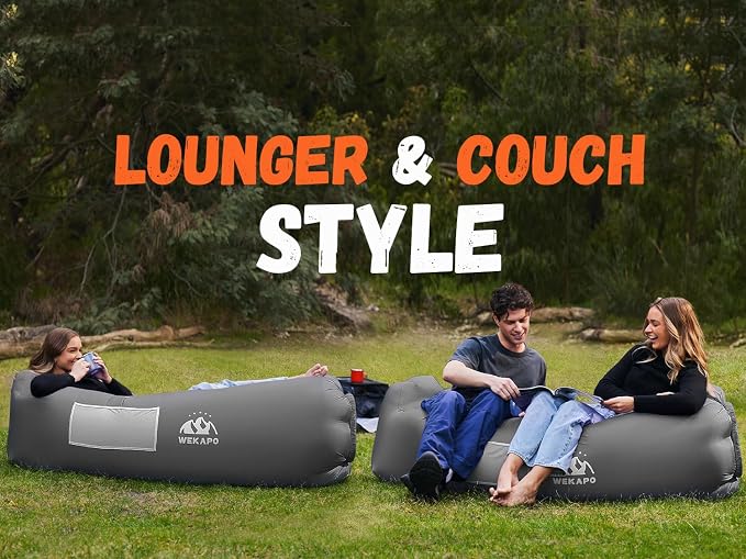 WEKAPO Inflatable Couch Air Lounger Chair - Image 7