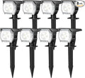 EIUIO Solar Outdoor Lights, 3 Lighting Modes Solar Spot Lights Outdoor by Lightupyourlife