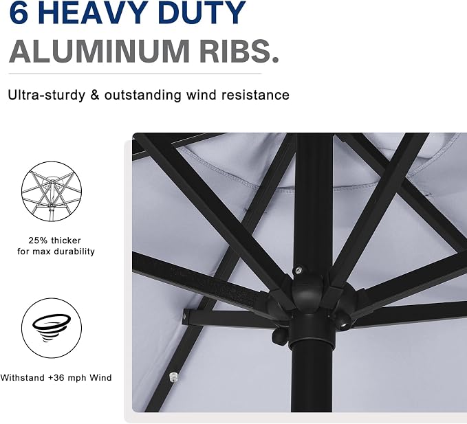 ABCCANOPY Durable Solar Led Patio Umbrellas - Image 6