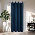 Joydeco Blackout Door Curtain for Doorway Privacy 72 Inches Long, Grommet by JOYDECO