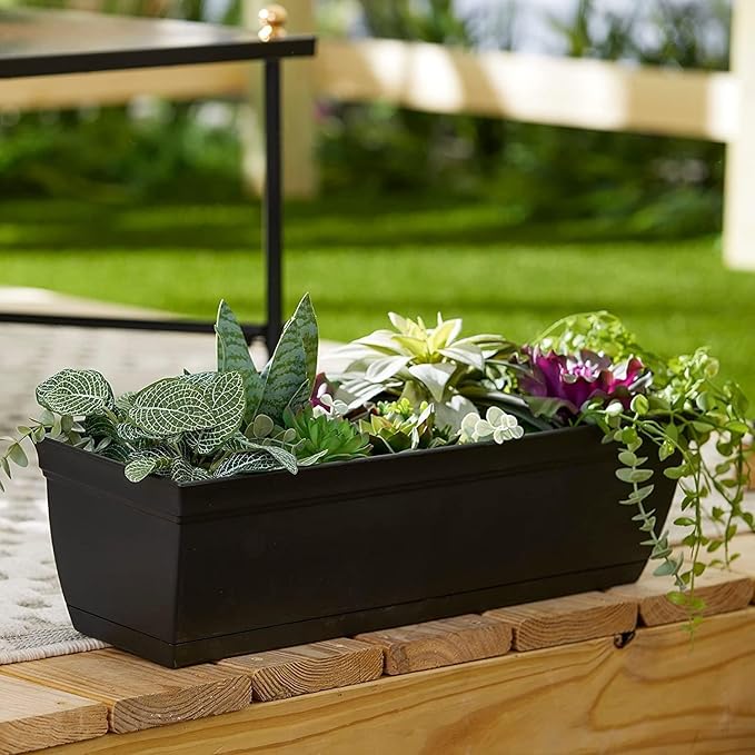 The HC Companies 30 Inch Eclipse Window Planter Box - Image 4