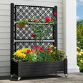 YITAHOME 43.3x17.7x61 in Planter Trellis Box by YITAHOME