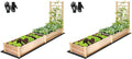 VIVOSUN Wooden Raised Garden Bed, Outdoor Wood Planter Box by VIVOSUN