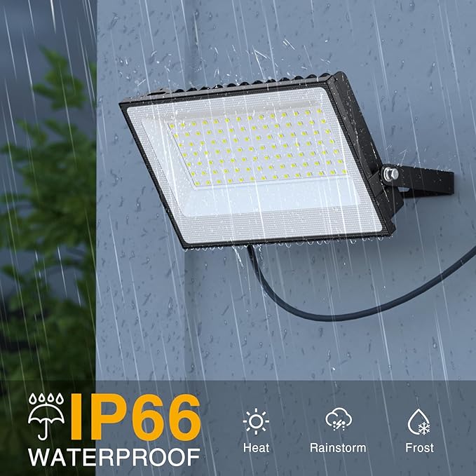 Onforu 120W Flood Lights Outdoor, 12000lm Bright LED Work Light - Image 5