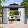 Outdoor Indoor Curtains W105 x L84 by DivaenCamino