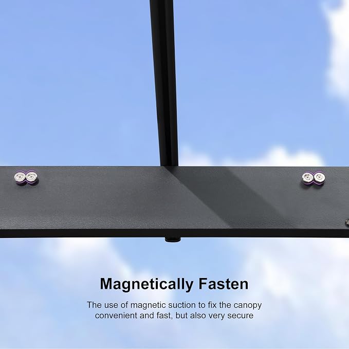 PURPLE LEAF 10' x 13' Outdoor Retractable Pergola - Image 8