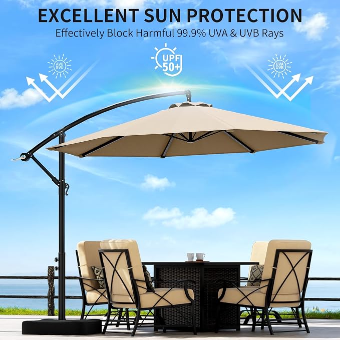 OLILAWN 10ft Patio Umbrella - Image 3