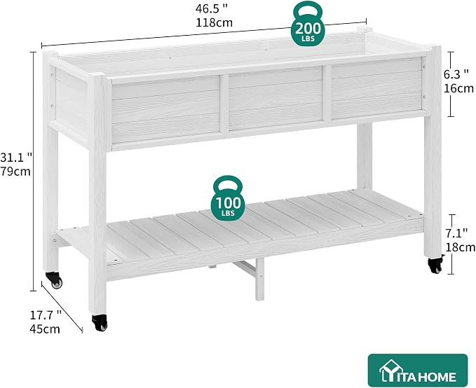 YITAHOME Raised Garden Bed HDPE - Image 8