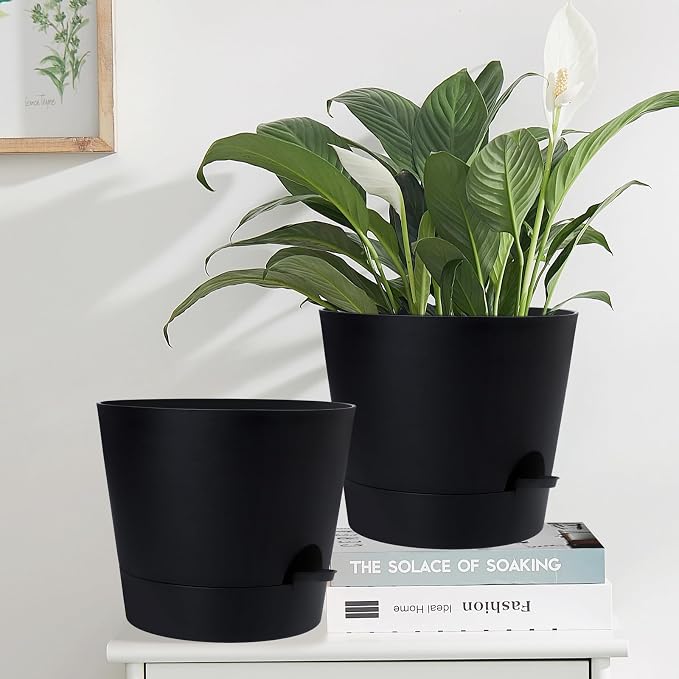12 Inches Indoor Self Watering Planters - Image 5