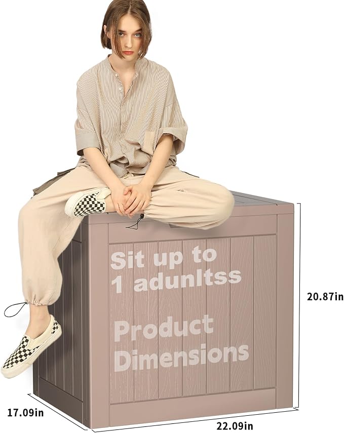 ROJIK Outdoor Storage Housing Deck Box - Image 2