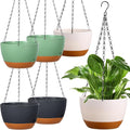 Mumufy 6 Pcs 8 Inch Hanging Planter by Mumufy