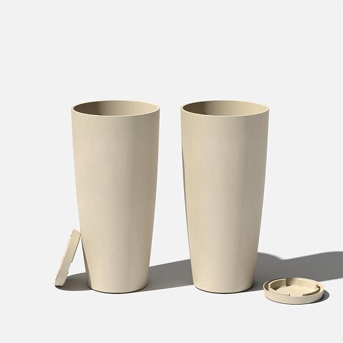 Veradek Vega Round Tall Planter Pots - Image 2
