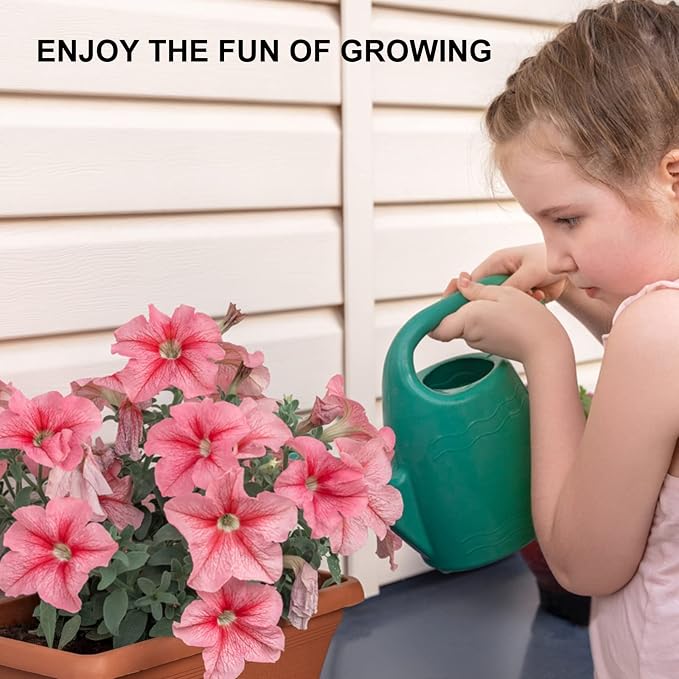 Window Box Planter, 6 Packs 17 Inches Rectangle Planters Box - Image 6
