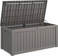 Outdoor Storage Box, Resin Deck Boxes Indoor and outdoor, Waterproof Storage by NBYSGO