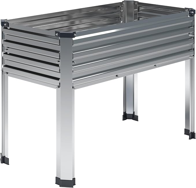 Galvanized Raised Garden Bed by DIIYIV