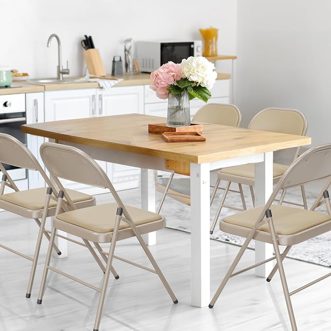 VINGLI 8 Pack Folding Chairs - Image 7