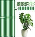 20Pcs Plant Support Stakes 17 inch SupKing Garden Orchid Sticks Extended to 3ft by SupKing