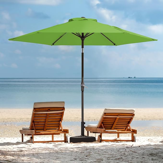JEAREY 7.5FT Patio Umbrella Market Table Umbrella - Image 9