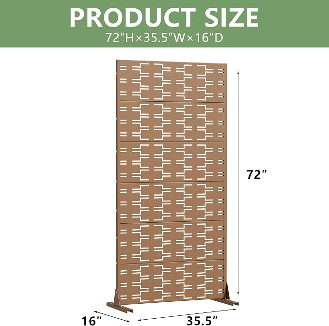 Casaphoria Metal Privacy Screen Outdoor - Image 4