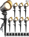 SUNVIE 6W LED Landscape Lights Low Voltage Landscape Lighting by SUNVIE