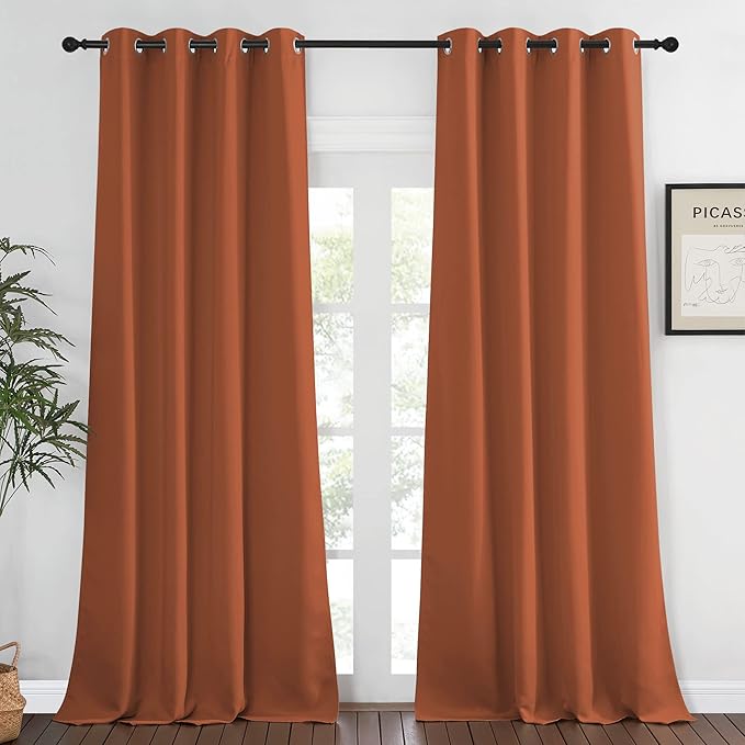 NICETOWN Blackout Curtains 120 inch Length by NICETOWN