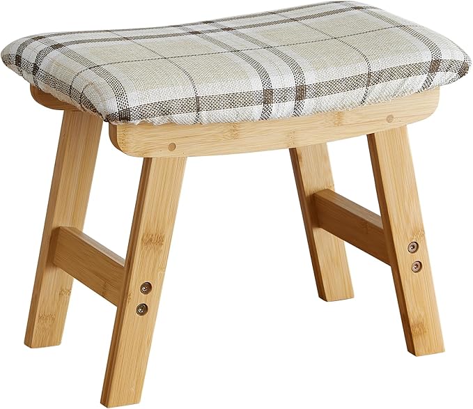 Foot Stools Ottoman, Small Soft Footrest Ottoman by VIEWCARE