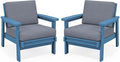 SERWALL HDPE Outdoor Couch Set of 2 by SERWALL