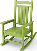 KINGYES HDPE Rocking Chairs Outdoor, Patio Rocking Chairs by KINGYES