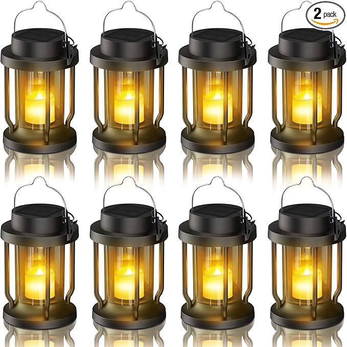 Solar Lantern Outdoor & Indoor Use – Hanging Solar Lights by Unknown