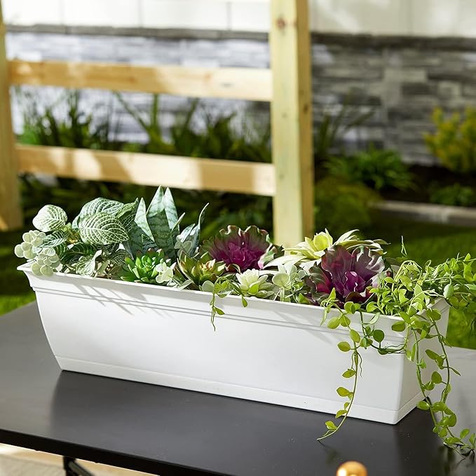 The HC Companies 24 Inch Eclipse Window Planter Box - Image 2
