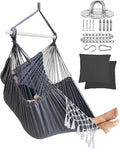 MIZTLI Hammock Chair Hanging Chair Swing Chair XXL Large Macrame Swing Indoor by MIZTLI