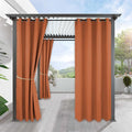 RYB HOME Outdoor Curtains for Patio Waterproof Block Sunlight Thermal Insulated by RYBHOME
