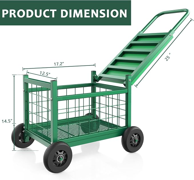 FLINTER Rolling Garden Work Seat - Image 7