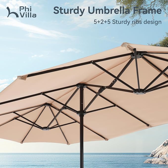 PHI VILLA 8 Piece Patio Dining Set - Image 9