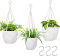 garini 3 Pack Different Size Macrame Plant Hanger, Hanging Plants Holder by garini