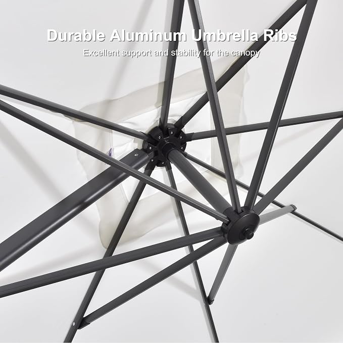 PURPLE LEAF 8' X 8' Patio Umbrella - Image 6