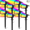 Sucolite 8-Pack Solar Spot Lights Outdoor Waterproof IP65, 3 Lighting Modes by Sucolite