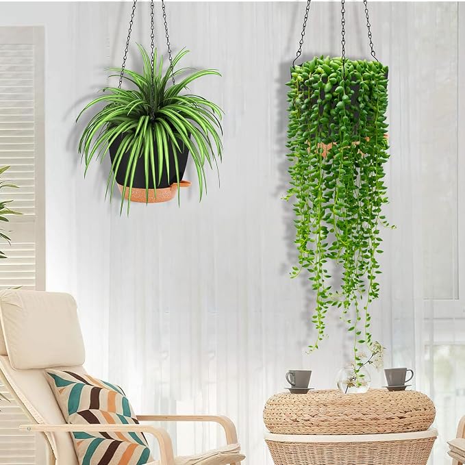 GARDIFE Hanging planters for Indoor Plants, 8 inch Hanging Planter, Self - Image 4