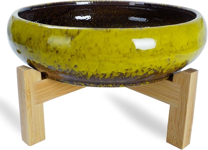 ARTKETTY Ceramic Succulent Planter, 10 inch - Image 2