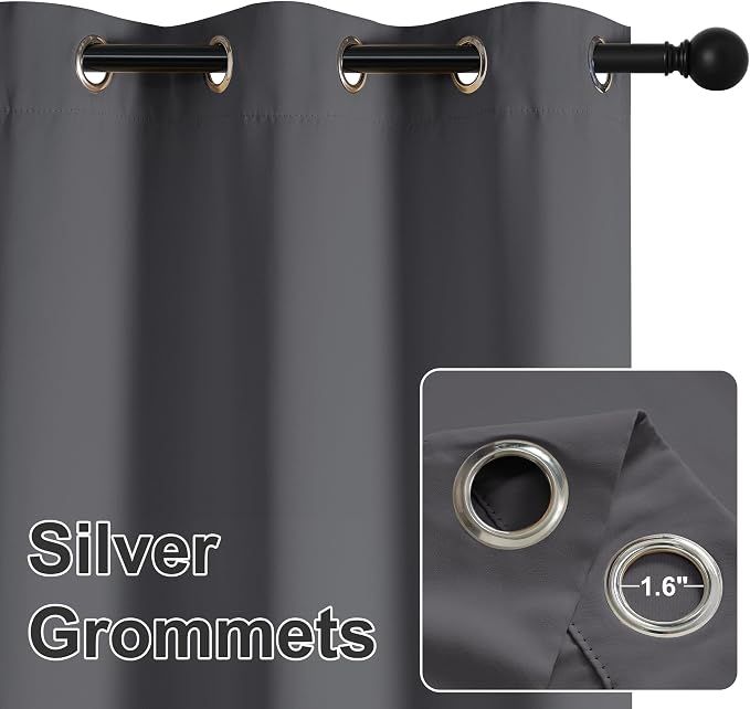 RYB HOME Waterproof Outdoor Curtains - Image 4