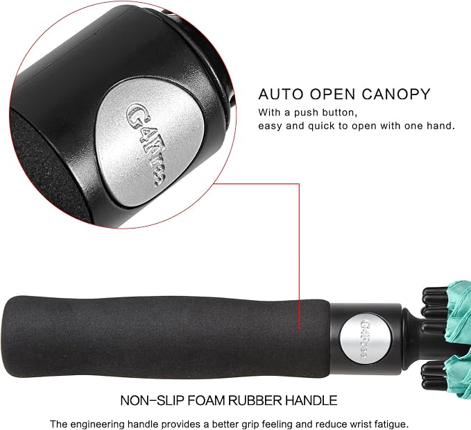 G4Free 47/54/62/68/72 Inch Automatic Open Golf Umbrella Oversize Extra Large - Image 4