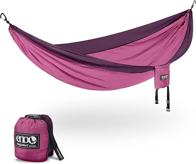 ENO, Eagles Nest Outfitters SingleNest Lightweight Camping Hammock by EaglesNestOutfitters