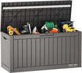 EAST OAK 60 Gallon Deck Box, Outdoor Storage Box by EASTOAK